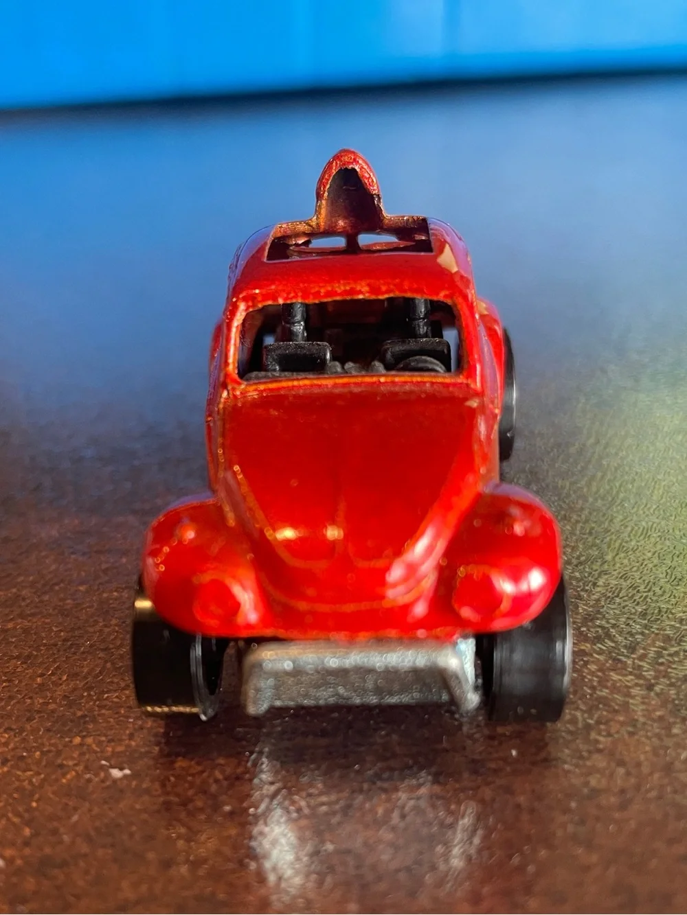 Hot Wheels Redline Series VW Volkswagen Baja Bug Beetle Red Orange Metallic